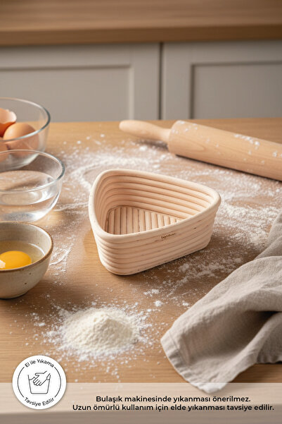 Bambum Powder - Bread Baking Basket Triangle 16 cm