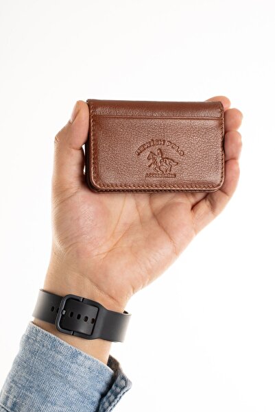 Newish Polo Genuine Leather Card Holder and Wallet
