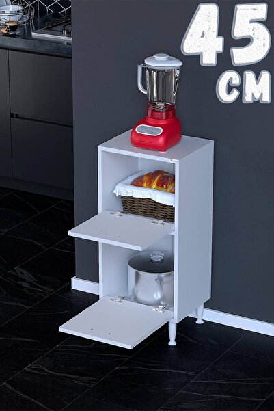 Modilayn Loya 32,5 cm Derinlik, 1 Küçük Kapaklı Çok Amaçlı Mutfak Dolabı (Far...