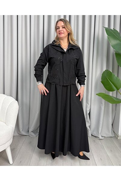 FUNDA بدلة كارلينا ديزاين باللون الأسود