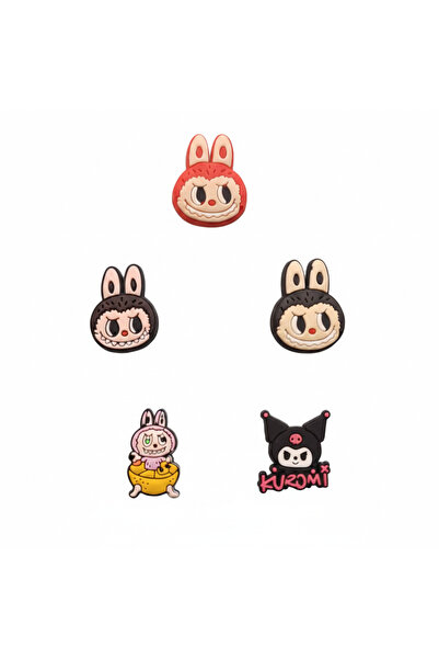 Otto Common 5 pcs Colorful Shoe Charms Set – Fun Decorative Accessories for C...