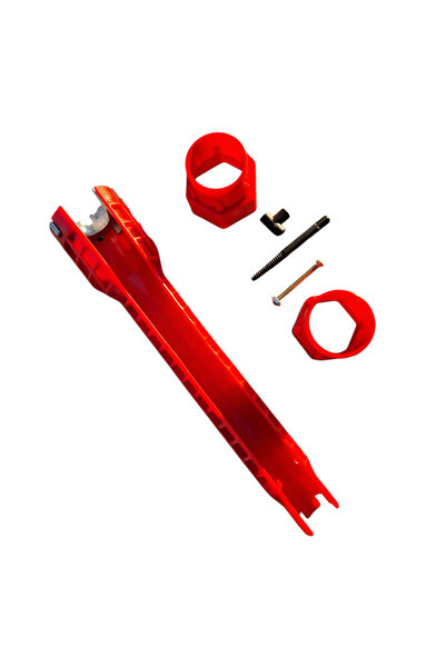 O.M.D Multifunctional Key for Sanitary Installations, Plastic and Aluminum