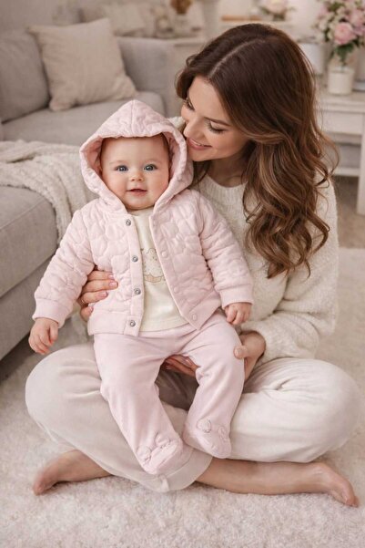 bubiee baby سترة مبطنة بتصميم كعكة الكاب كيك للأطفال من ستايل بيبيز M موسمي م...