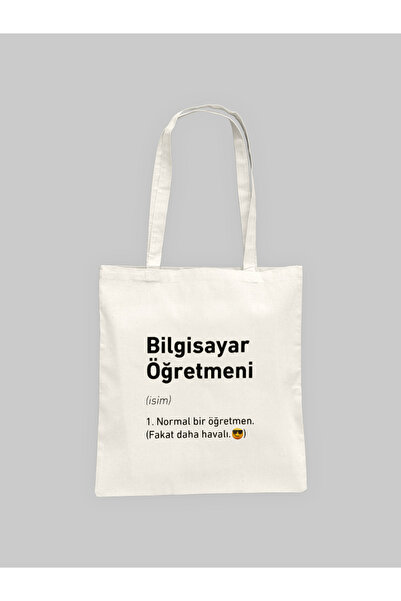 Hayali Şeyler Ειδική υφασμάτινη τσάντα με χιούμορ για δασκάλους |   100% Βαμβ...