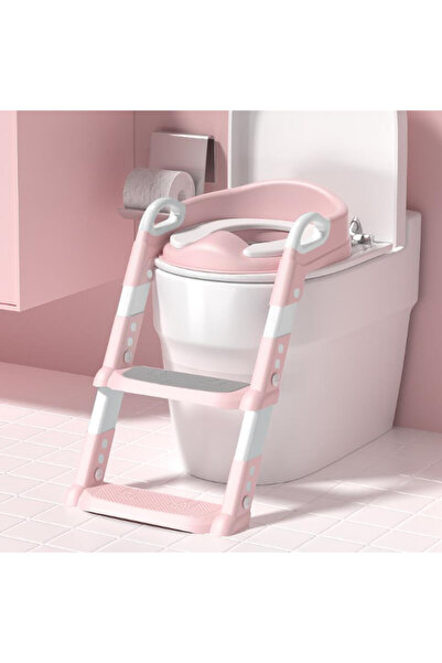 TTT Pink Ladder Children's Toilet Training Apparatus