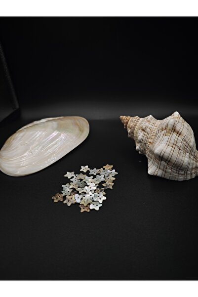 NESGO MODA مجموعة أزرار ناتشورال ستار (24 قطعة/1.4 سم - 22 مقاسًا)