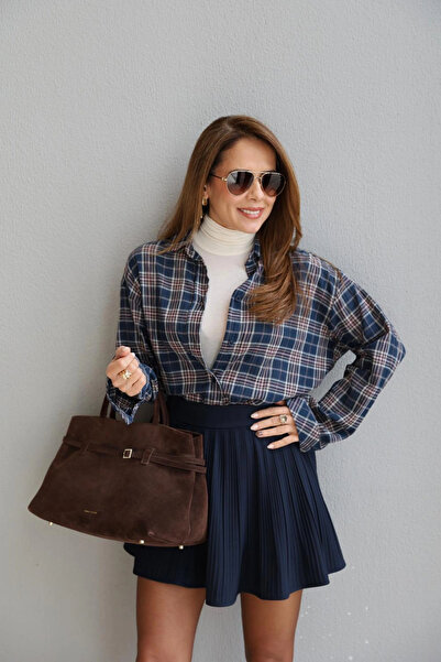 Purple by Banu Ekoseli Gömlek