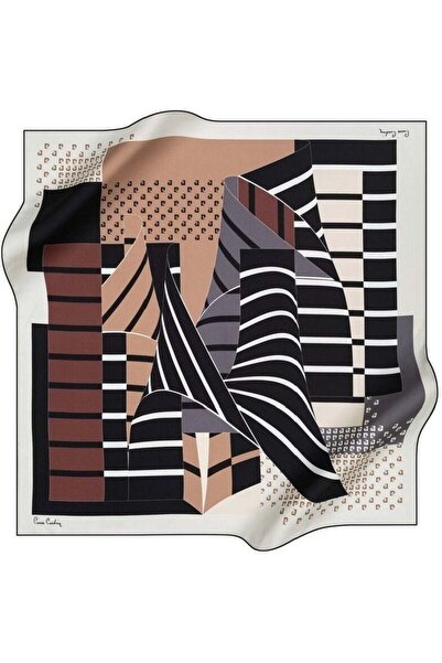Pierre Cardin Nostalji̇ Sura Silk Scarf 8415-312
