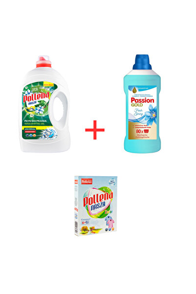 Pollena Promotional Package Washing + Gift - Powder Detergent for Colored Clo...