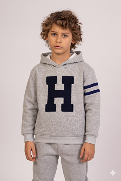 SONGÜLBERİK Boy's Hooded Tracksuit Suit
