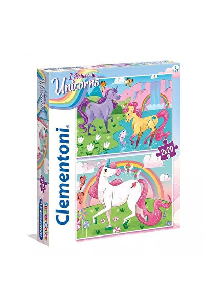 OEM Σετ Duo, Clementoni, Supercolor, I Believe In Unicorns, Παζλ, Για Κορίτσι...