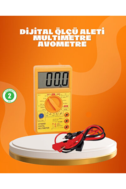 LCD Ekranlı Dijital Ölçü Aleti Ev ve Atölye Kullanımı NemereTechno