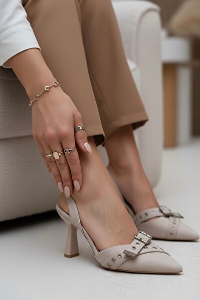 NOVELLAM SHOES Women's Shoevaannaa Denim Classic Heeled Shoes