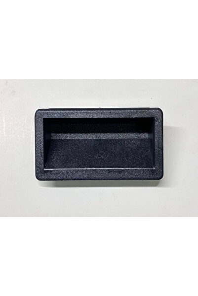 Yavuz Metal Plastic Recessed Handle Drawer Handle Machine Cover Handle (12 Pcs)