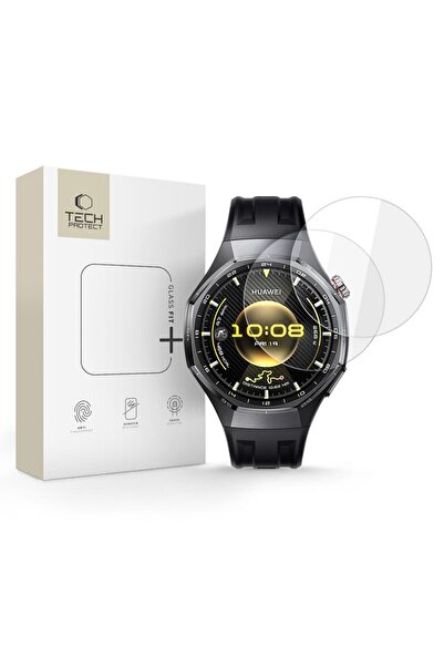Tech-Protect Glass Fit+ Tempered Glass for Huawei Watch GT 6 Pro, 46mm