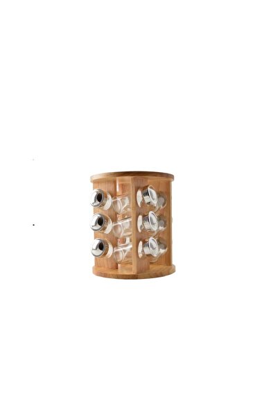 Perfect Home Rotating spice rack, 12 containers Practical and elegant