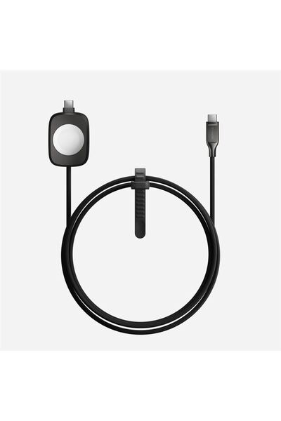 Nomad Universal Charging Cable for Apple Watch, 100W, USB-C, 1.5m, Carbide