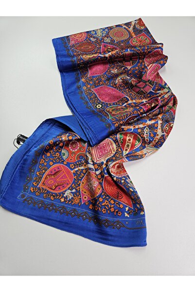 tomrisboutique Luxury Voile Silk Shawl Hijab Foulard Scarf Shawl Venus Patter...