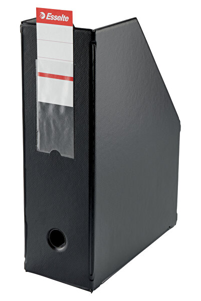 Esselte Plastic Document Holder Black 10Cm Foldable