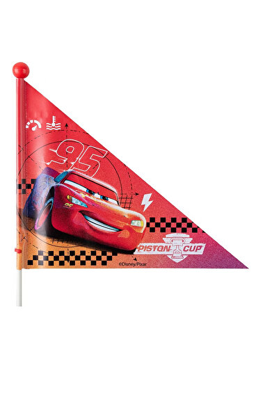 Disney Steag pentru bicicleta Cars, 5 ani plus, multicolor