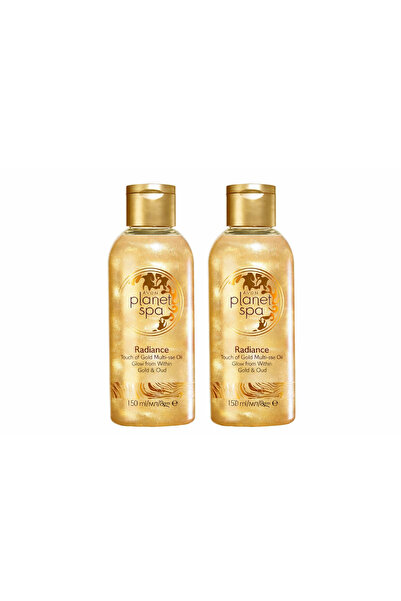 AVON SET OF 2 MULTIPURPOSE OIL WITH GOLDEN PARTICLES SCLIPICI Planet Spa Radi...