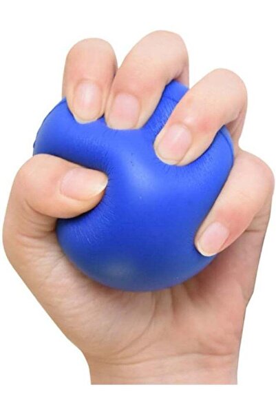 Mirfa Hand Therapy Grip Exercise Ball (Blue)