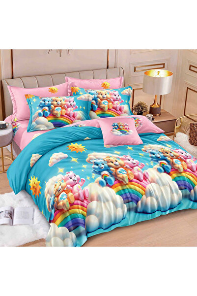 OEM Bed linen with elastic 180x200 for double bed 2 people Dreamelle, 6 piece...