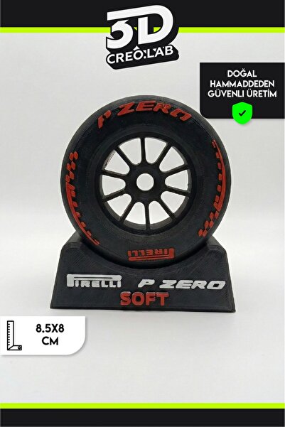 3Dcreo.lab Formula 1 2026 Yeni Pireli Lastik Biblo 3D