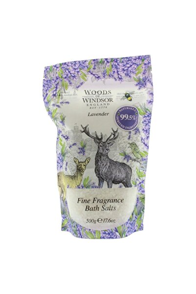 Woods of Windsor , Лавандула, , подмладена, Лавандула, Сол за вана, 500 г