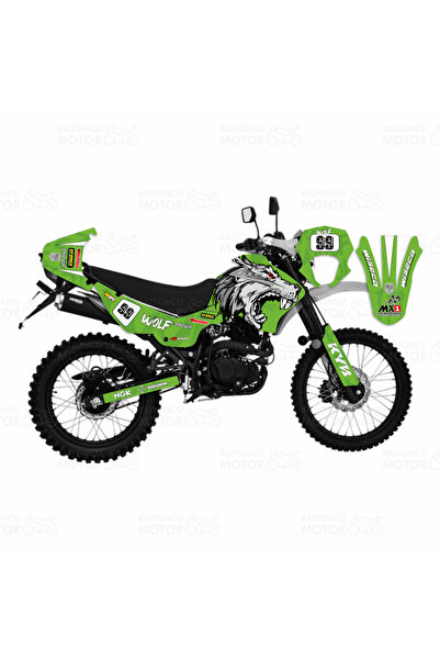 sticker Mondial X-Treme Max 200 i Wolf Design Set Yeşil