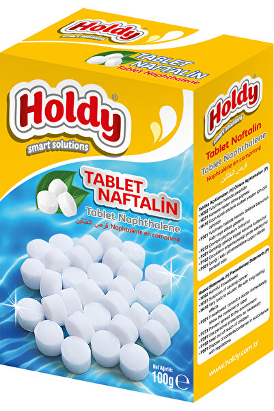 Holdy Tablet Naftalin – Güve & Haşere Koruyucu Tablet