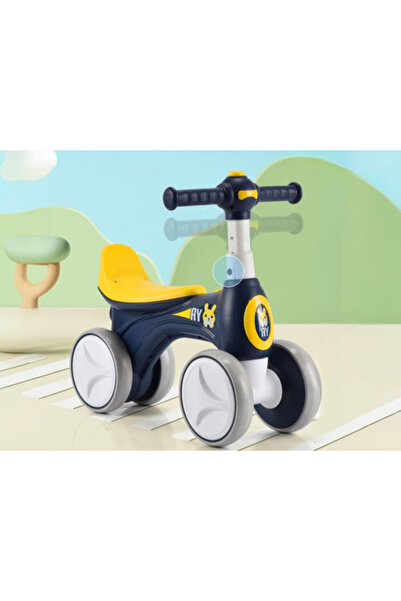 OEM Bicicletă fără pedale pentru copii cu 4 roti, cu lumini, sunete muzicale, baloane de sapun