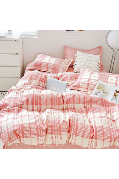 OEM Lenjerie de pat cu elastic 180x200 pentru pat dublu 2 persoane Dreamelle,...