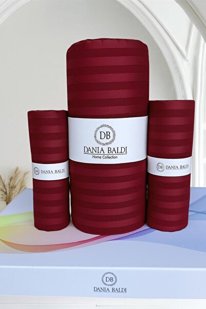 DB DANLA BALDİ Home Collection Cotton Satin Double Personality Bed Sheet Set