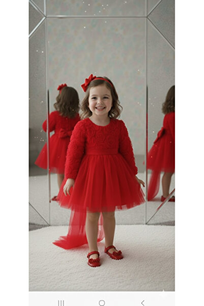 Mirace Styl 3D розова тюл шлейф детска сватбена рокля организация на сватба с...