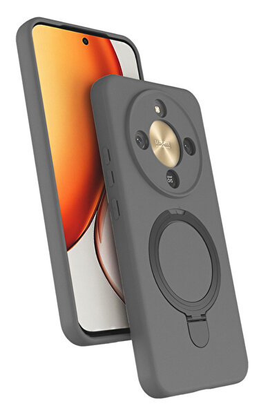 Rivor Honor Magic 8 Lite Kılıf Kamera Çıkıntılı Magsafe Şarj Özellikli Halka ...