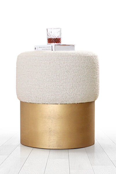 Lorencehome Glasnog Puf Krem