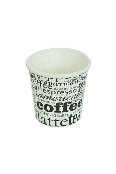 Mestore أكواب ورقية سعة 4 أونصة للاستخدام مرة واحدة للشاي والقهوة الساخنة، عب...