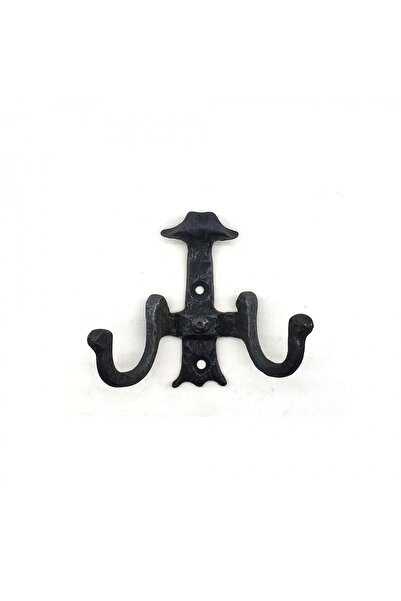 Practials Διακοσμητική κρεμάστρα από ορείχαλκο σε στυλ αντίκα - 85x94 mm, οξε...