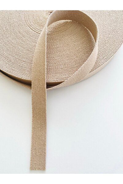 seyranat 3 metri lățime 3 cm culoare cappuccino mâner geantă din bumbac, cure...