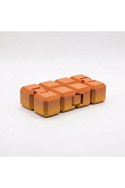 Atatuğ Hediyelik مكعب إنفينيتي فاخر بملمس حريري - لعبة لتخفيف التوتر والتركيز...