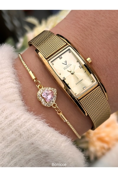 Fiesta In Stylish Package,Valentine's Day Wedding Engagement, Steel Mesh Band...