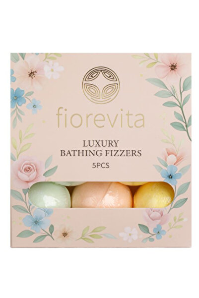 Fiorevita Bombe de baie Fizzer Bombe de baie parfumate de lux 50 g - 5 buc