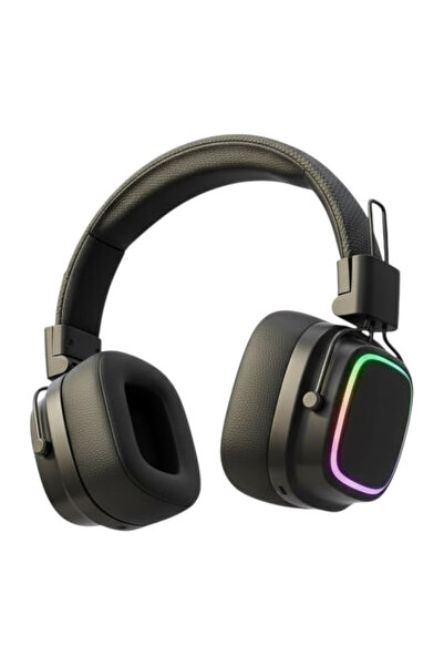 Nettech NT-BTH31 Kulak Üstü Kablosuz Bluetooth Kulaklık - RGB Işık & 8 Saat Ç...