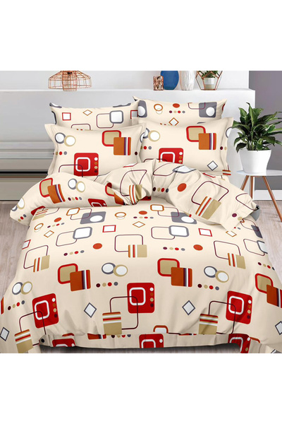 OEM Bed linen with elastic 180x200 for double bed 2 people Dreamelle, 6 piece...