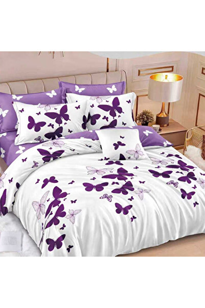 OEM Lenjerie de pat cu elastic 180x200 pentru pat dublu 2 persoane Dreamelle,...