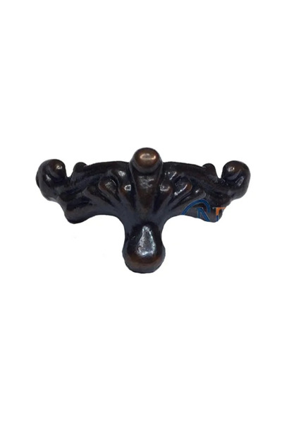 Practials Γωνιακό Πόδι Κομοδίνου με Φούστα, Πόδι Κουτιού 1,5 εκ. - Αντίκα