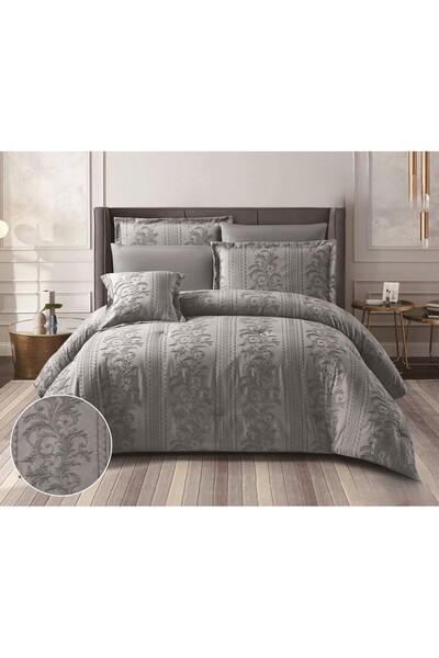 Red Rose Single and a half bed comforter set with a patterned design to add e...