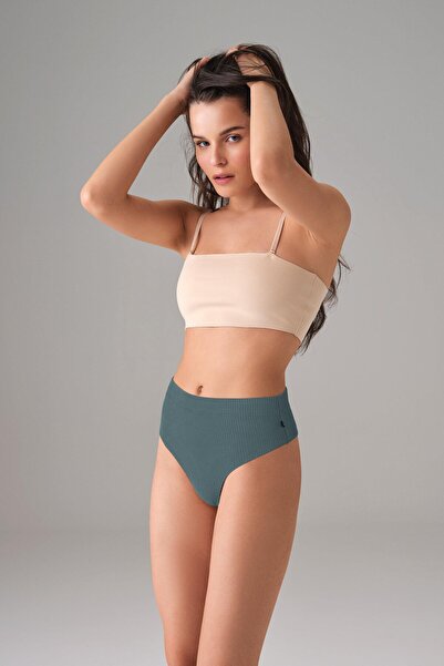 Doreanse Kadın Fitilli Yüksek Bel Tanga String