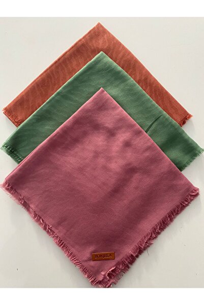 Bonjela 3 Pieces Mixed Patterned Cheesecloth Writing